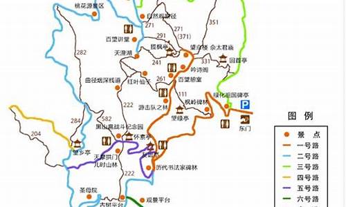 百望山森林公园地图_百望山森林公园地图高清