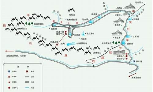 达古冰川景区游览图_达古冰川景区图片